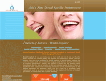 Tablet Screenshot of dentalimplantthailand.com